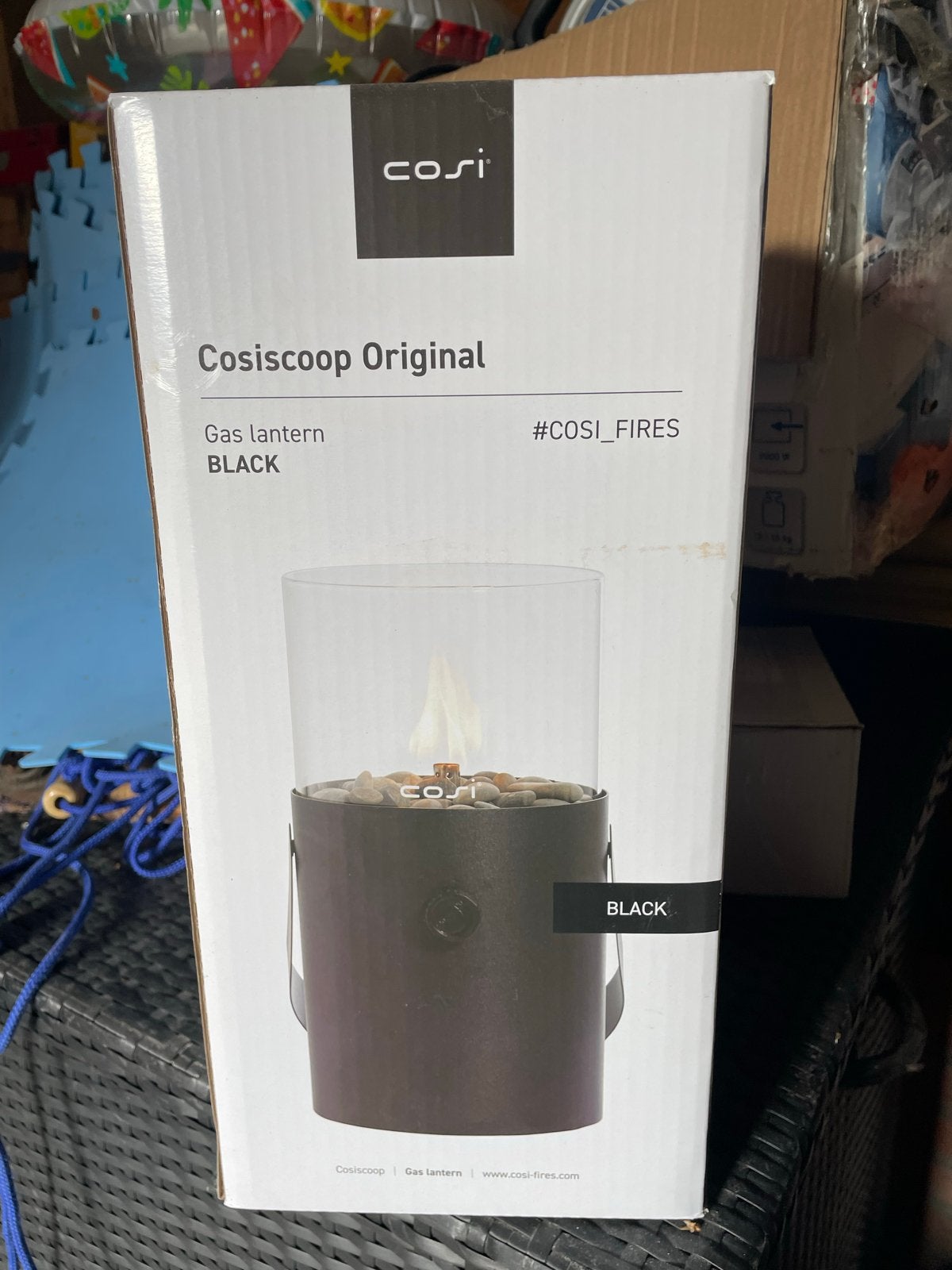 Cosi Cosiscoop Original Gaslantaarn Zwart, Ophalen, Nieuw, Vuurkorf