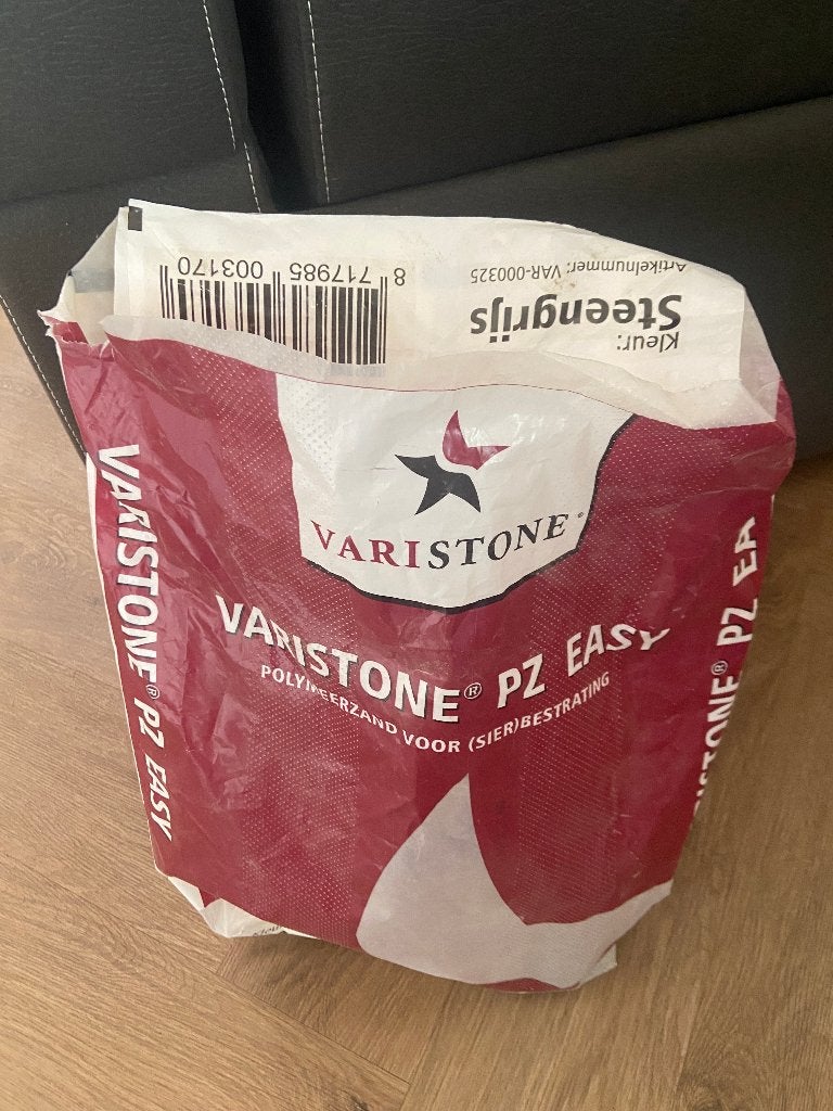 Varistone Polymeerzand Steengrijs, Ophalen of Verzenden, Gebruikt, Overige typen