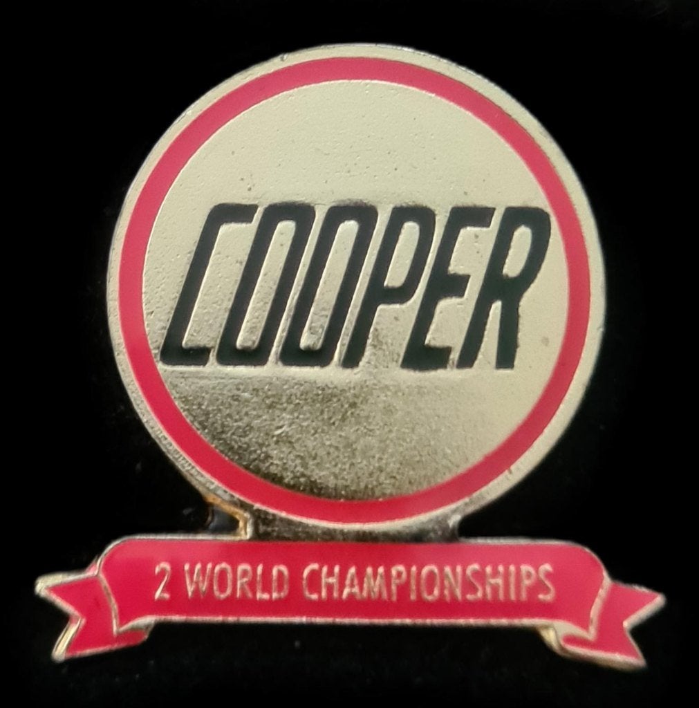 Cooper 2 World Championships, Verzamelen, Speldjes, Pins en Buttons, Verzenden, Nieuw, Transport, Speldje of Pin