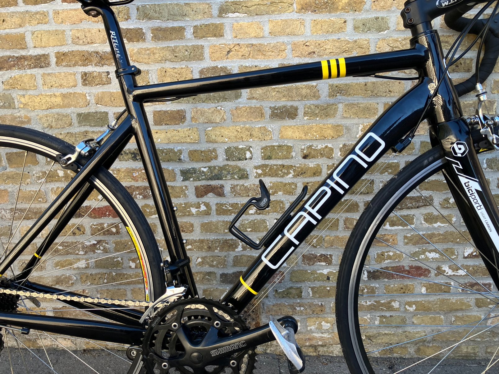 Prachtige CAPINO racefiets, Fietsen en Brommers, Aluminium, Zo goed als nieuw, Meer dan 20 versnellingen, 53 tot 57 cm