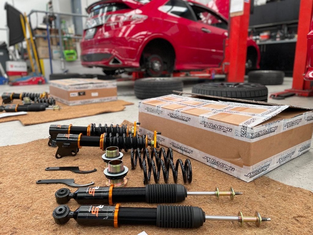 J'S Racing Black Series RS schroefset Honda Civic Type-R FN2