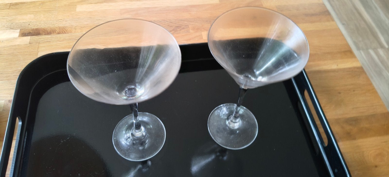 Set van 2 Martini glazen, Antiek en Kunst, Ophalen of Verzenden