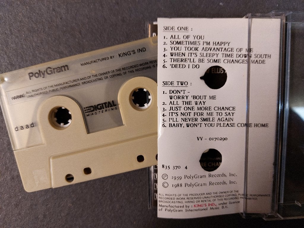 Billie Holiday CASSETTE Last Recording Indonesie Zeldzaam, Gebruikt, Verzenden, 1 bandje, Billie Holiday