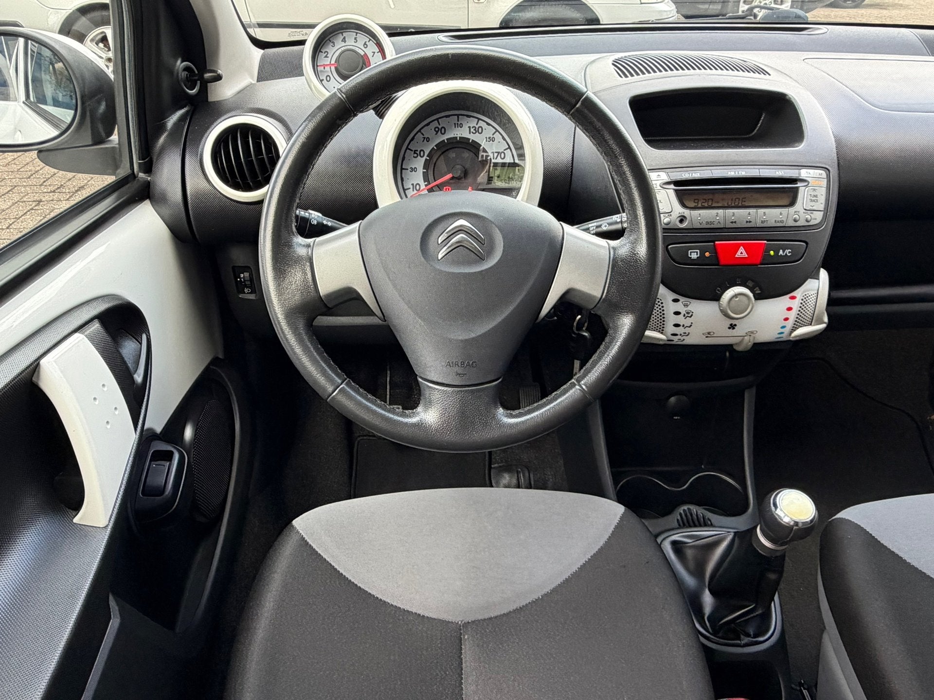 Citroen C1 1.0 68PK Airco,ElektrRamen,Radio/Cd-Speler,Toeren, Auto's, Voorwielaandrijving, Euro 5, Stof, Gebruikt