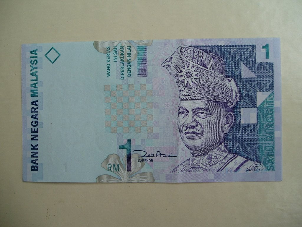 249. Malaysia, 1 ringgit 1998 UNC King Tuanku Abdul Rahman., Verzenden, Zuidoost-Azië, Los biljet