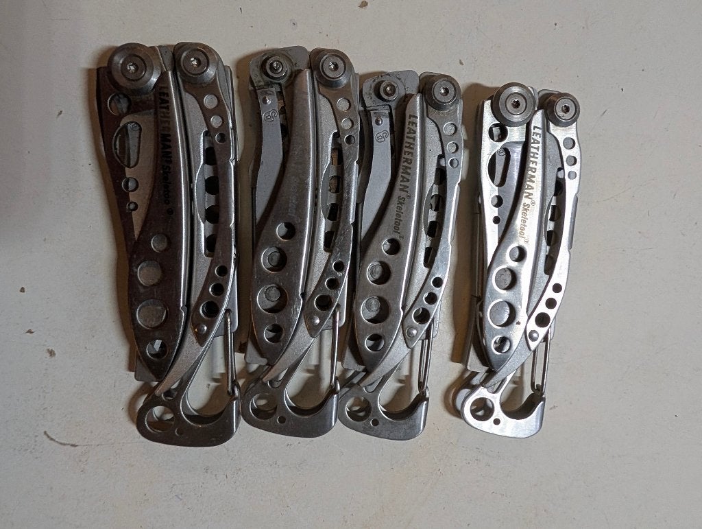 leatherman skeletool 25 euro per stuk, Ophalen of Verzenden, Gebruikt