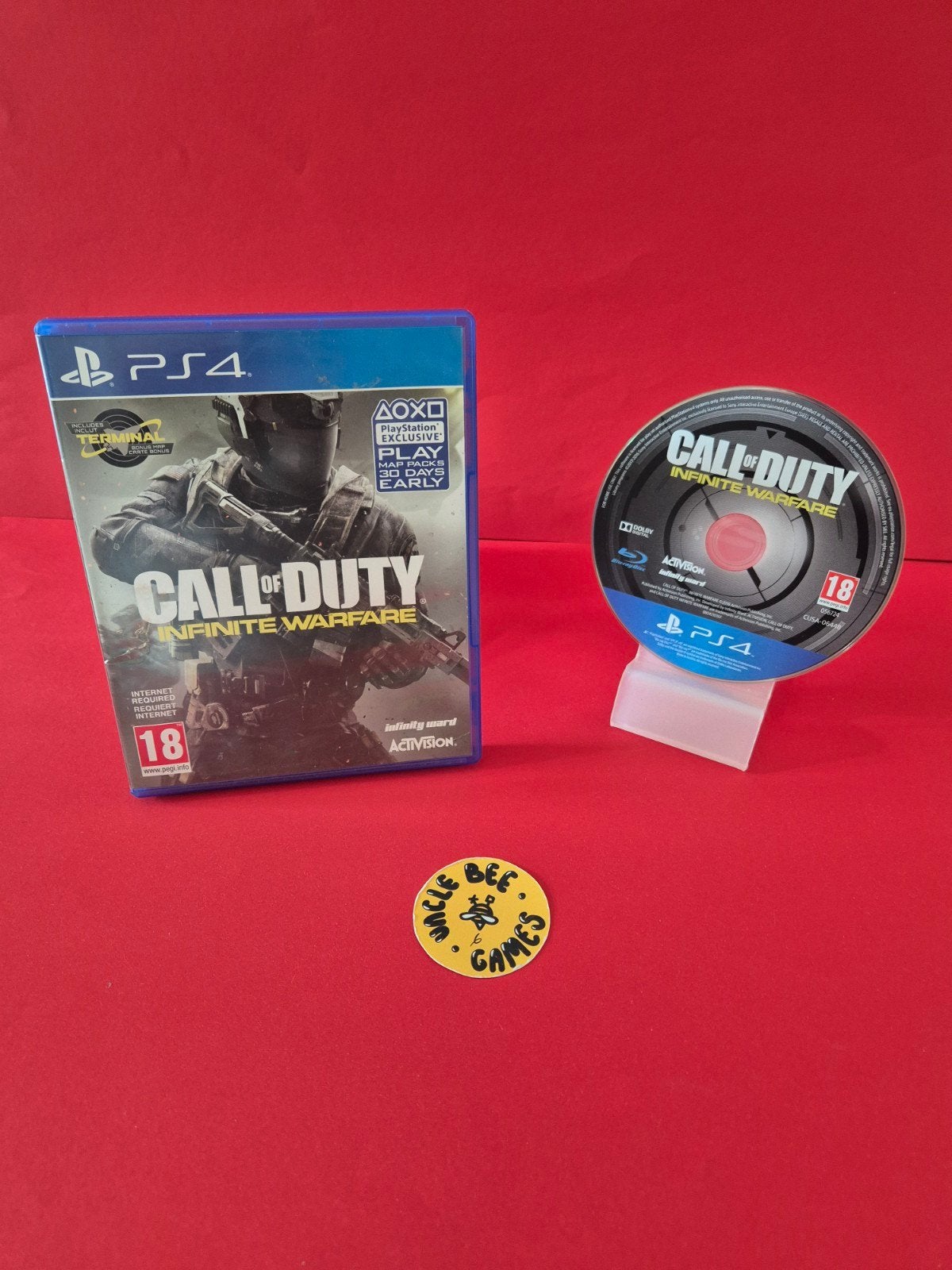 Call of Duty Infinite Warfare, Spelcomputers en Games, Games | Sony PlayStation 4, Online, Support@activision.com, Vanaf 18 jaar