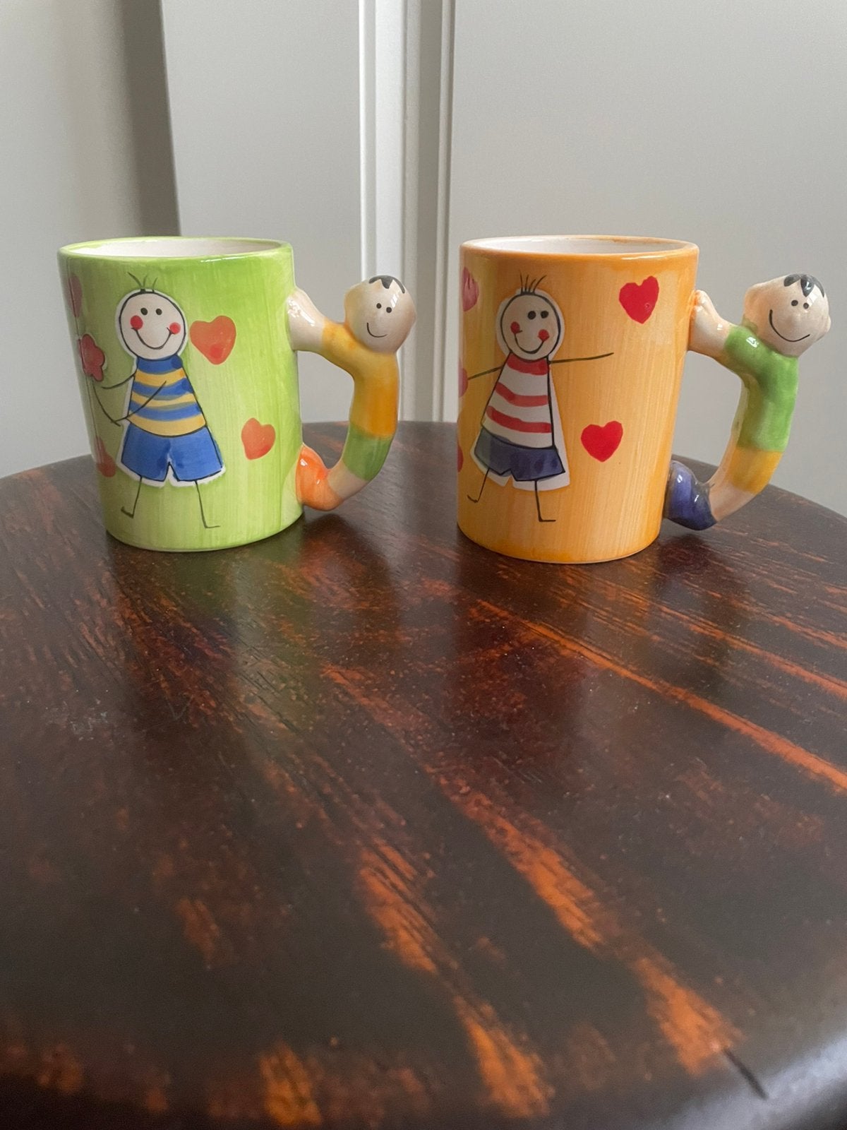 Leuke bekers/mokken, Huis en Inrichting, Zo goed als nieuw, Overige stijlen, Aardewerk, Mok