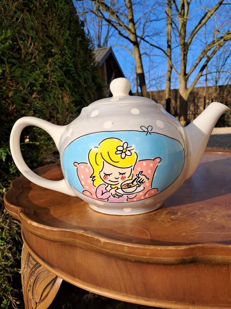 Theepot Blond Amsterdam - A Cup of Blond, Huis en Inrichting, Keuken | Servies, Gebruikt, Blond Amsterdam, Overige typen, Ophalen of Verzenden