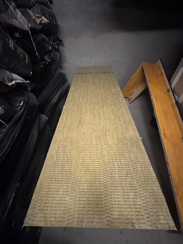 Rockwool isolatie 2000x600x100mm, Ophalen, 10 tot 15 m², Steenwol, Zo goed als nieuw