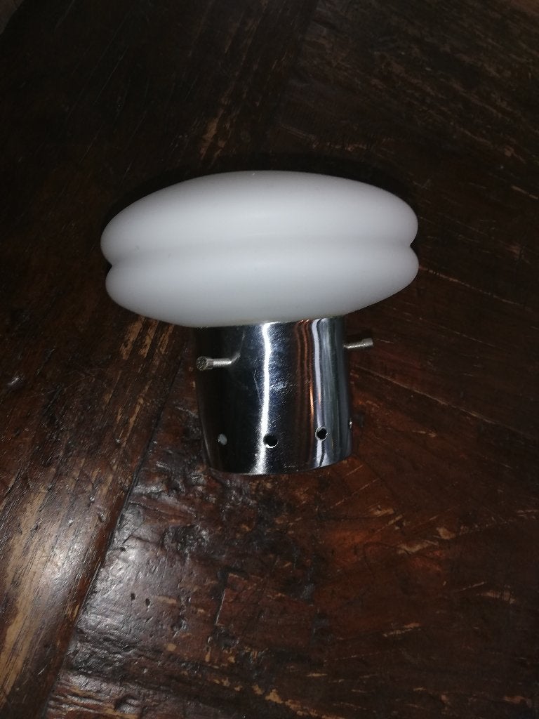 plafond lamp, Ophalen, Zo goed als nieuw, Glas