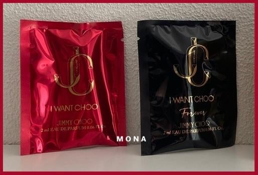 #2 I WantChoo set 2 parfum samples proefjes testers monsters, Verzenden, Nieuw