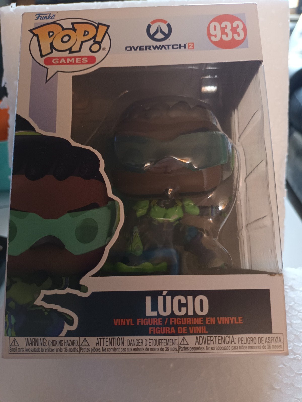 Funko Pop! Overwatch 2 Lúcio #933 Vinyl Figuur, Ophalen of Verzenden, Nieuw