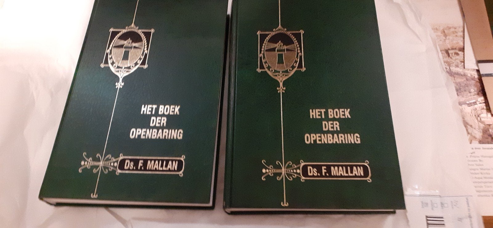 Het boek der openbaring, dl1 en 2, ds. F. Mallan, Ophalen of Verzenden