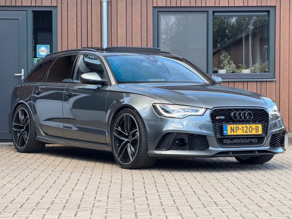 Audi RS6 4.0 V8 Audi Exclusive Luchtver. Carbon Alcantara, Automaat, 8 cilinders, 10 km/l, Vierwielaandrijving