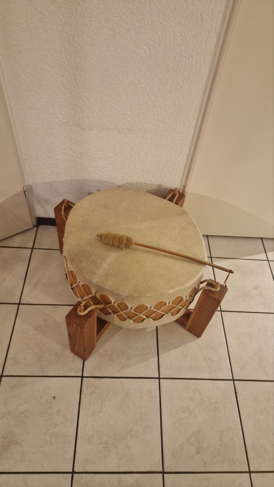 Sjamanistische drum, Ophalen, Zo goed als nieuw, Trommel