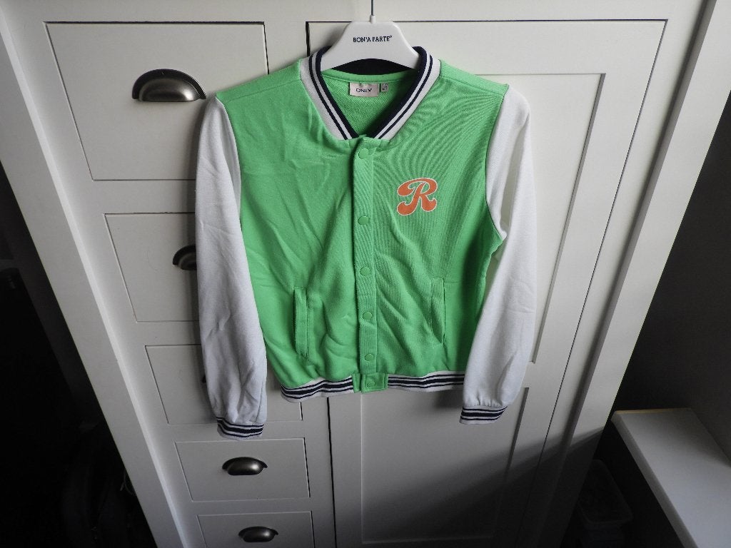 meisjes baseball vest. Maat 158, Meisje, Trui of Vest, Only, Ophalen of Verzenden