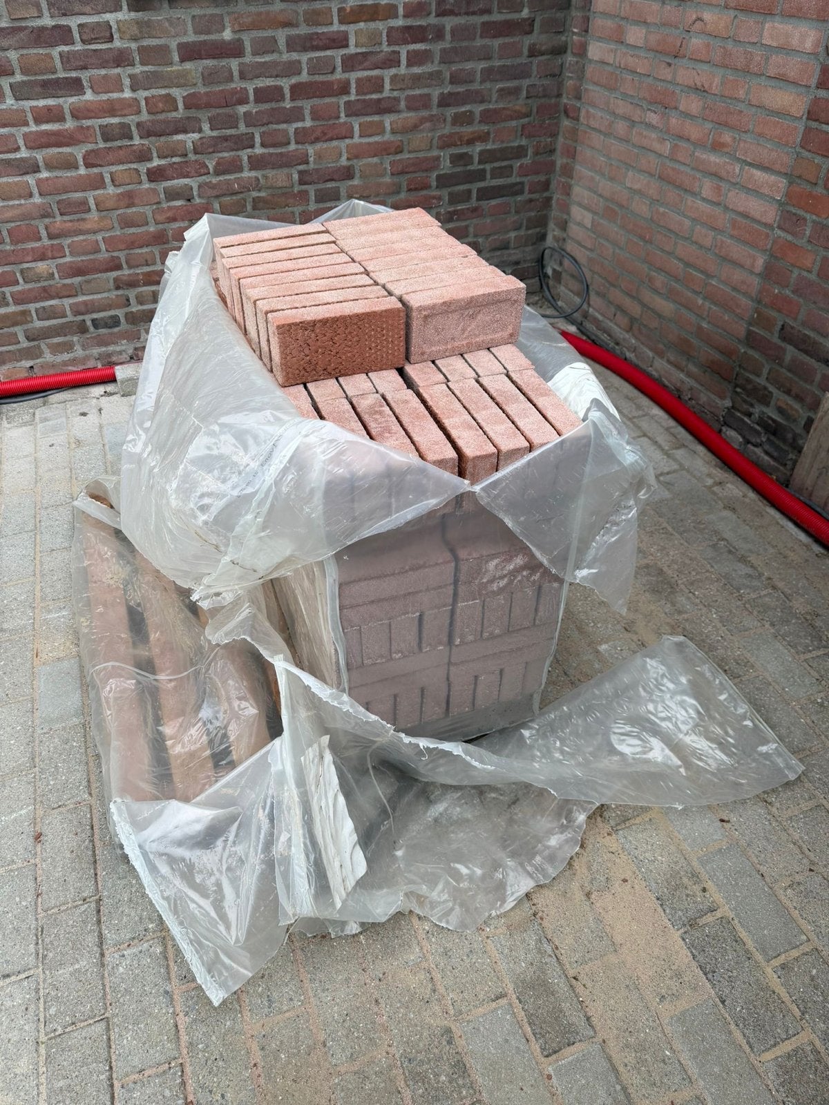 Metselstenen Wienerberger Oud Rose VB WF (ca. 275 stuks), Ophalen, Nieuw, Bakstenen