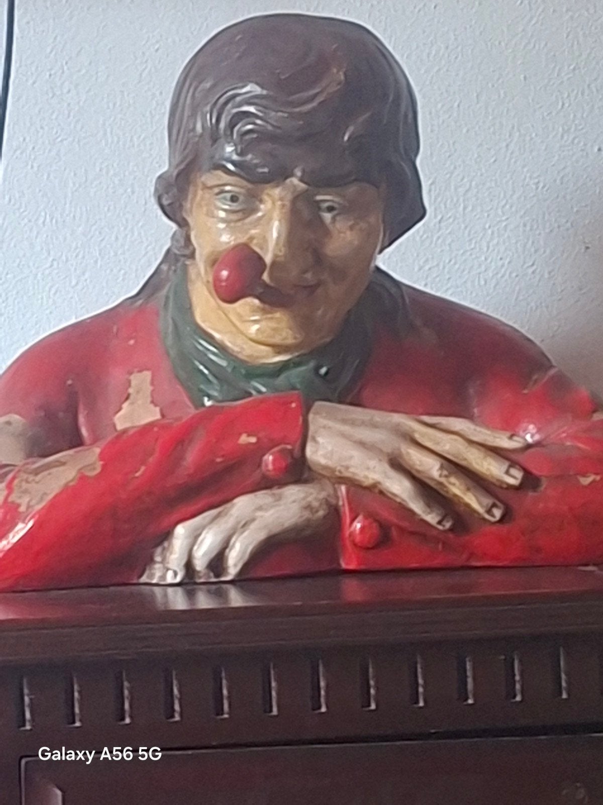 Twee Vintage stenen Beelden: Vrouw en Man, Antiek en Kunst, Ophalen of Verzenden