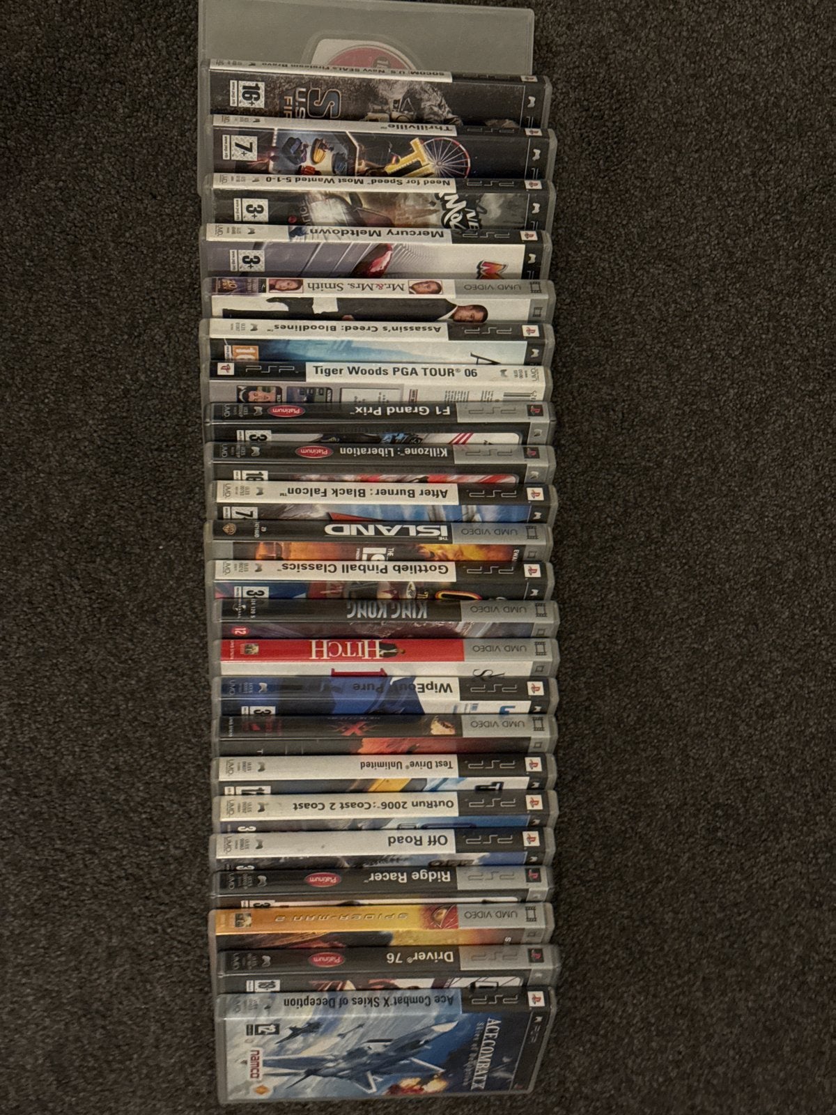 PSP Games Collectie - 24 Titels inclusief doosjes, Gebruikt, Overige genres, 1 speler, Ophalen of Verzenden