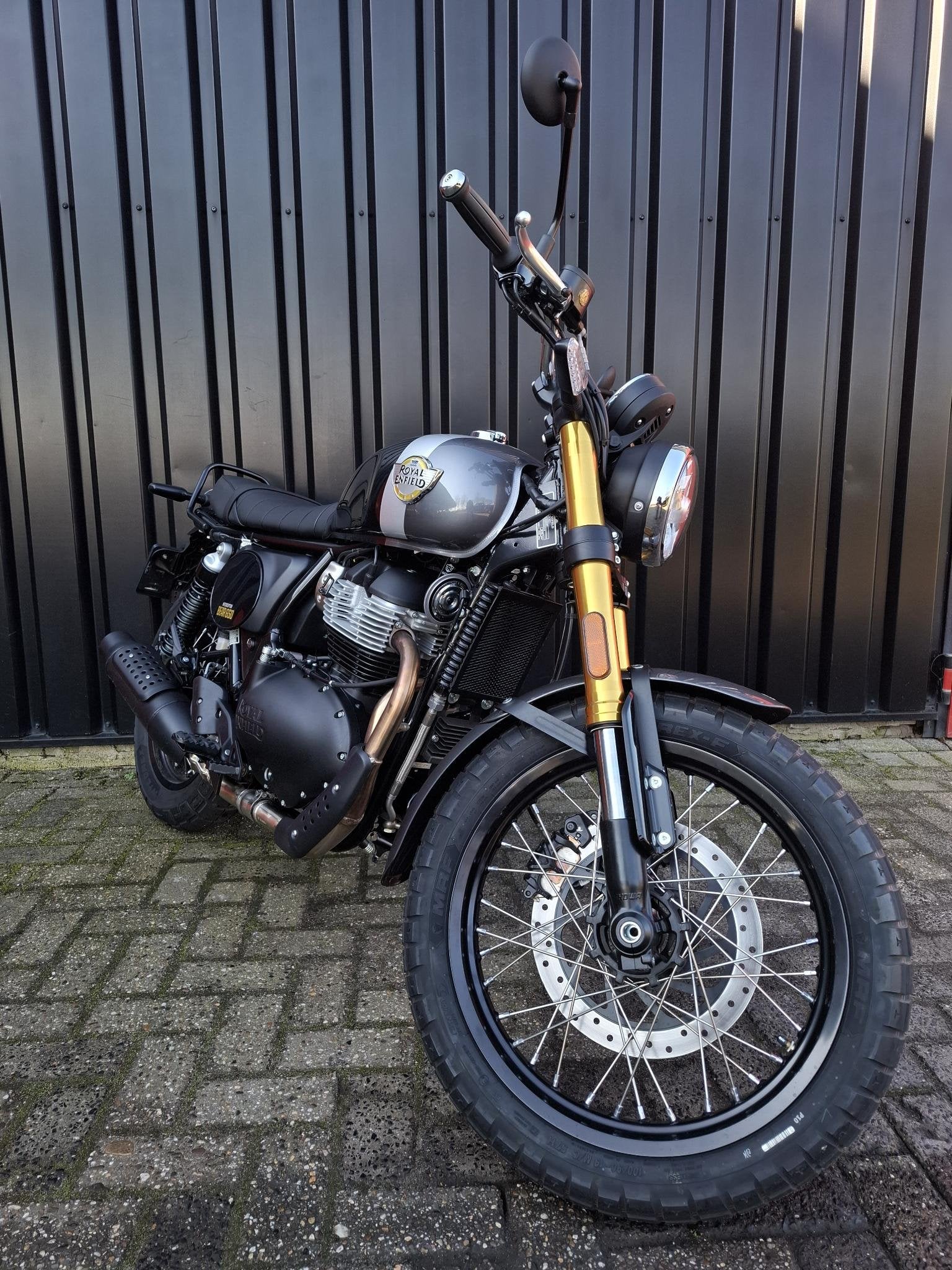 Royal Enfield Interceptor Bear 650, LED Verlichting, 648 cc, Bedrijf, Toermotor