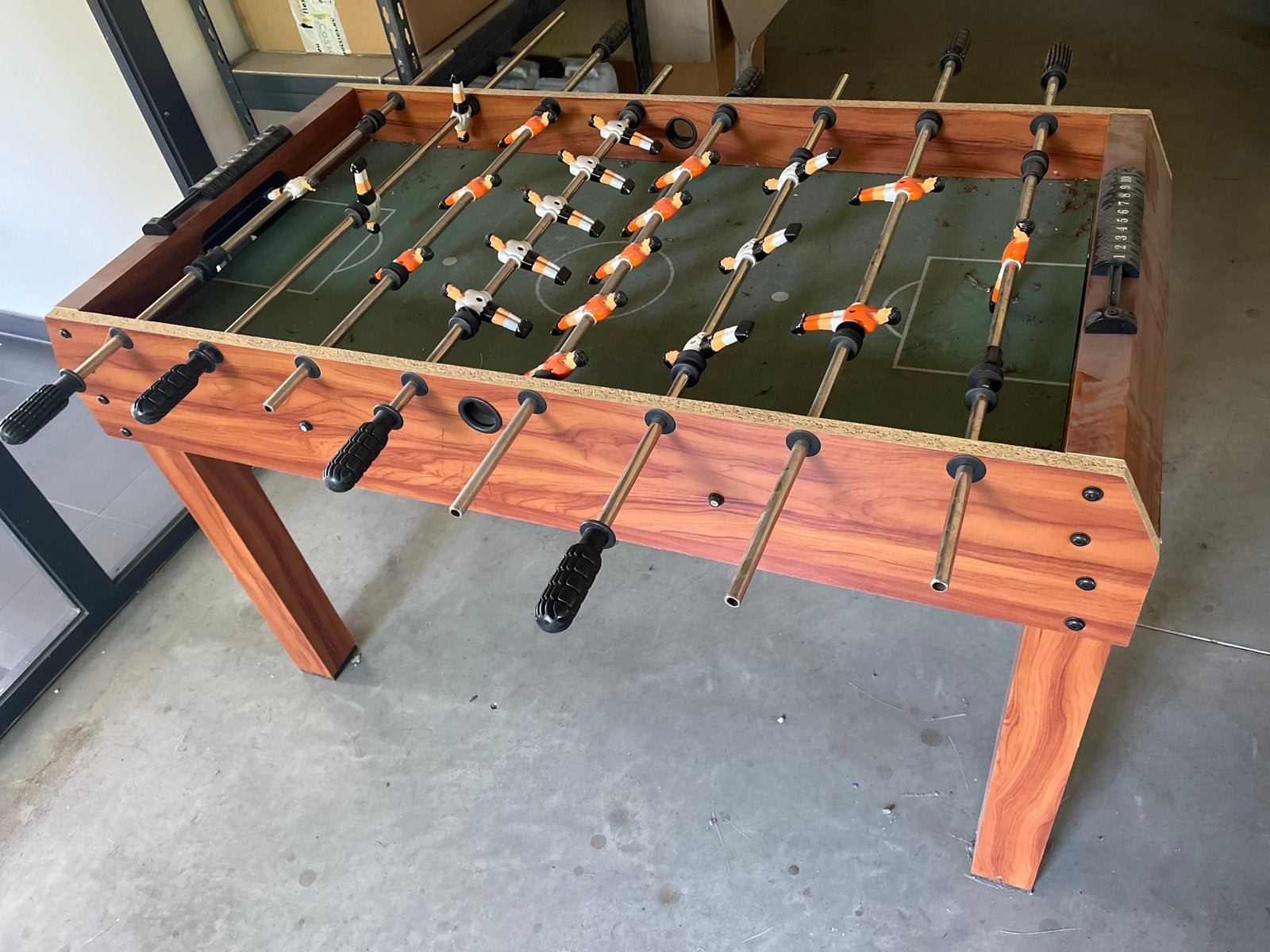 Tafelvoetbaltafel - Klassiek speelplezier voor thuis, Ophalen of Verzenden, Gebruikt