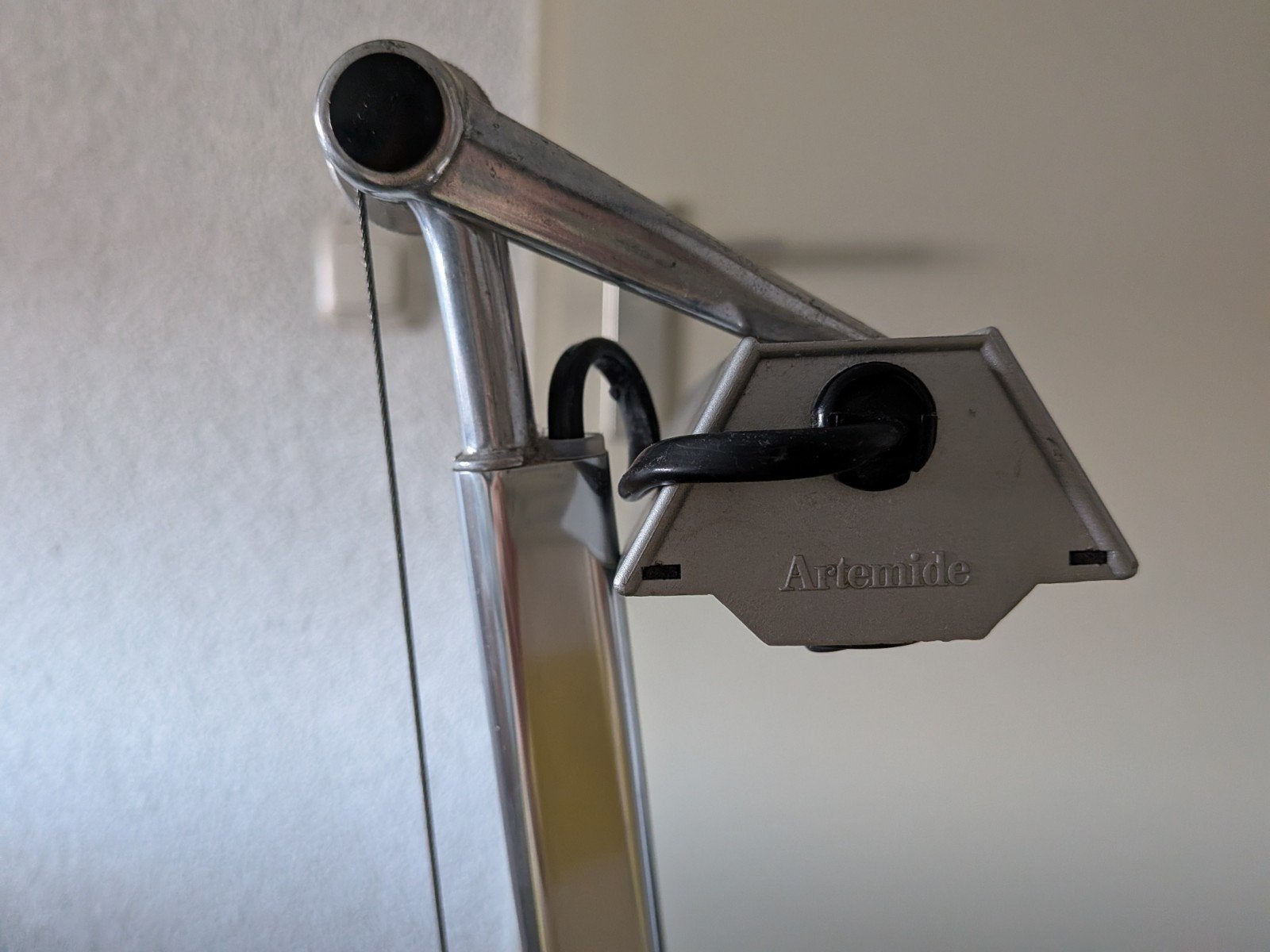 Originele Artemide Tolomeo Video leeslamp, Made in Italy, Gebruikt, 100 tot 150 cm, Overige fittingen, Ophalen of Verzenden