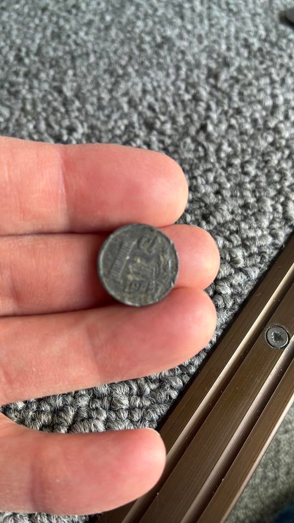 Nederland 1 cent 1943, Ophalen of Verzenden, Koningin Wilhelmina, 1 cent