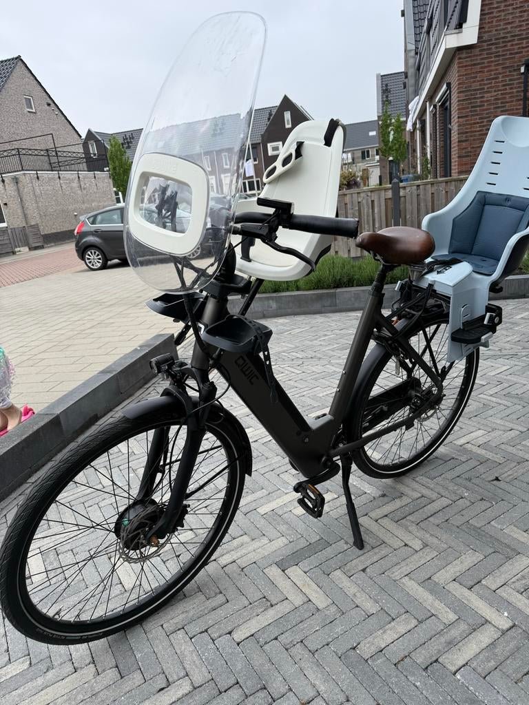 Zo goed als nieuwe Qwic elektrische fiets - Frame 57 cm, 55 tot 59 cm, Ophalen, Zo goed als nieuw, Qwic