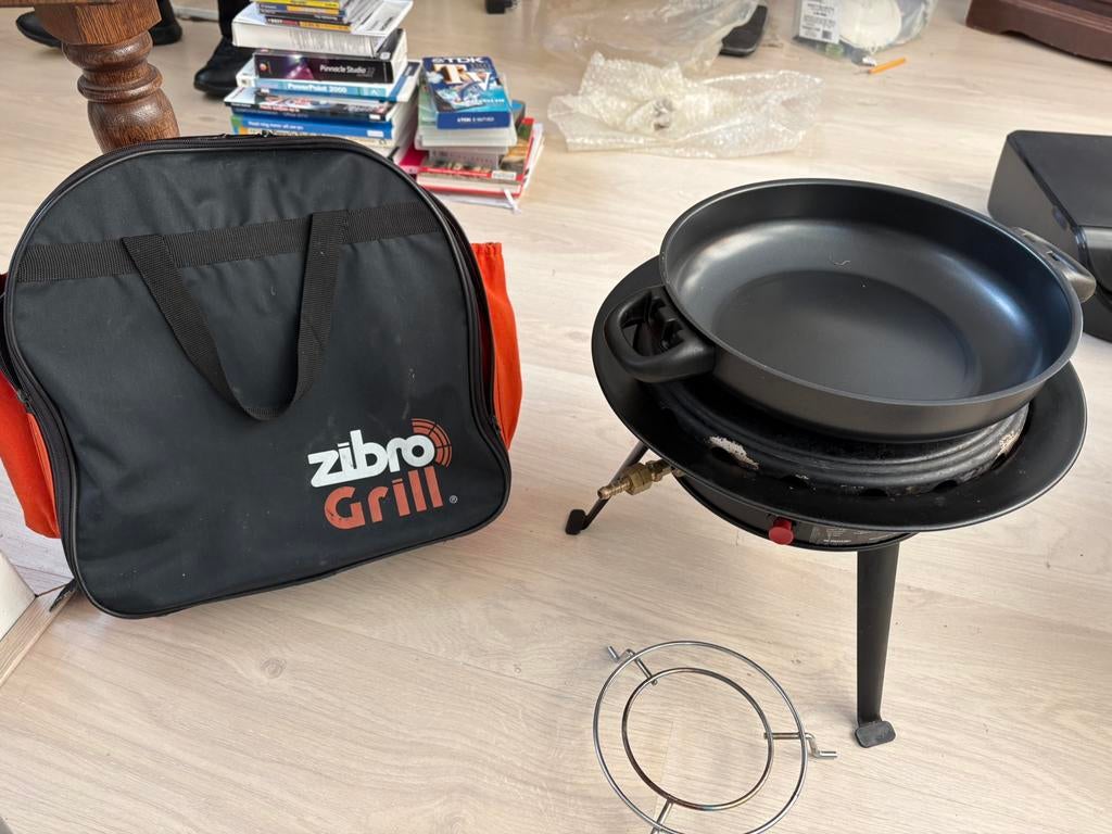 Zibro grill, Ophalen, Gebruikt