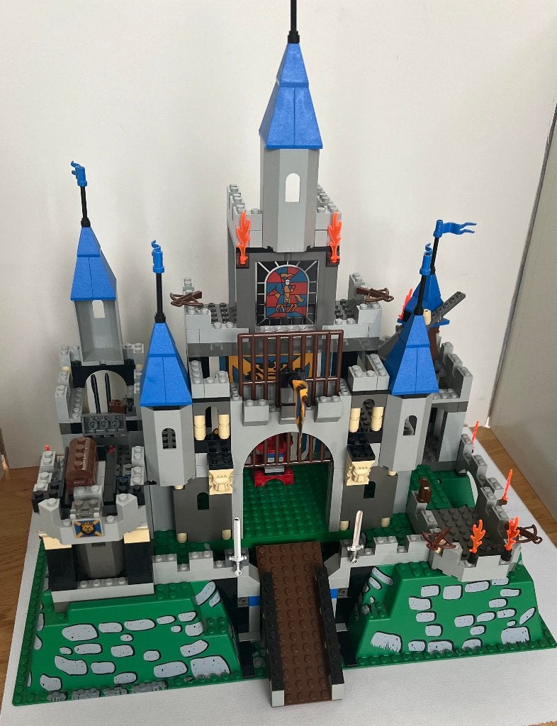 Lego 6098 King Leo's Castle, Gebruikt, Lego, Ophalen of Verzenden, Compleet