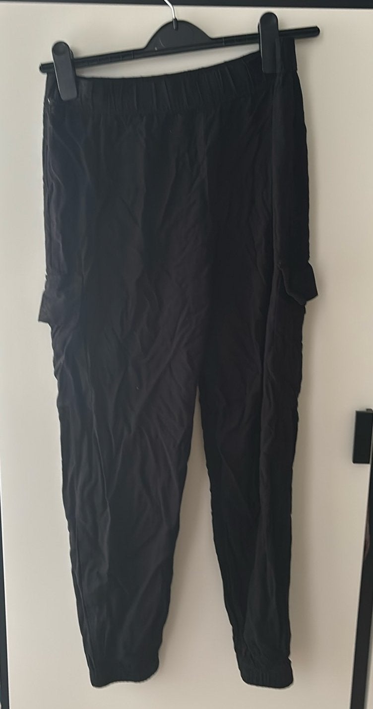 Cargo pants H&M, Zwart, Zo goed als nieuw, Lang, Ophalen