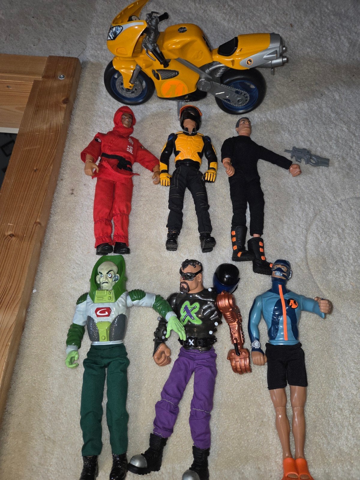 6 action man, inclusief motor., Ophalen