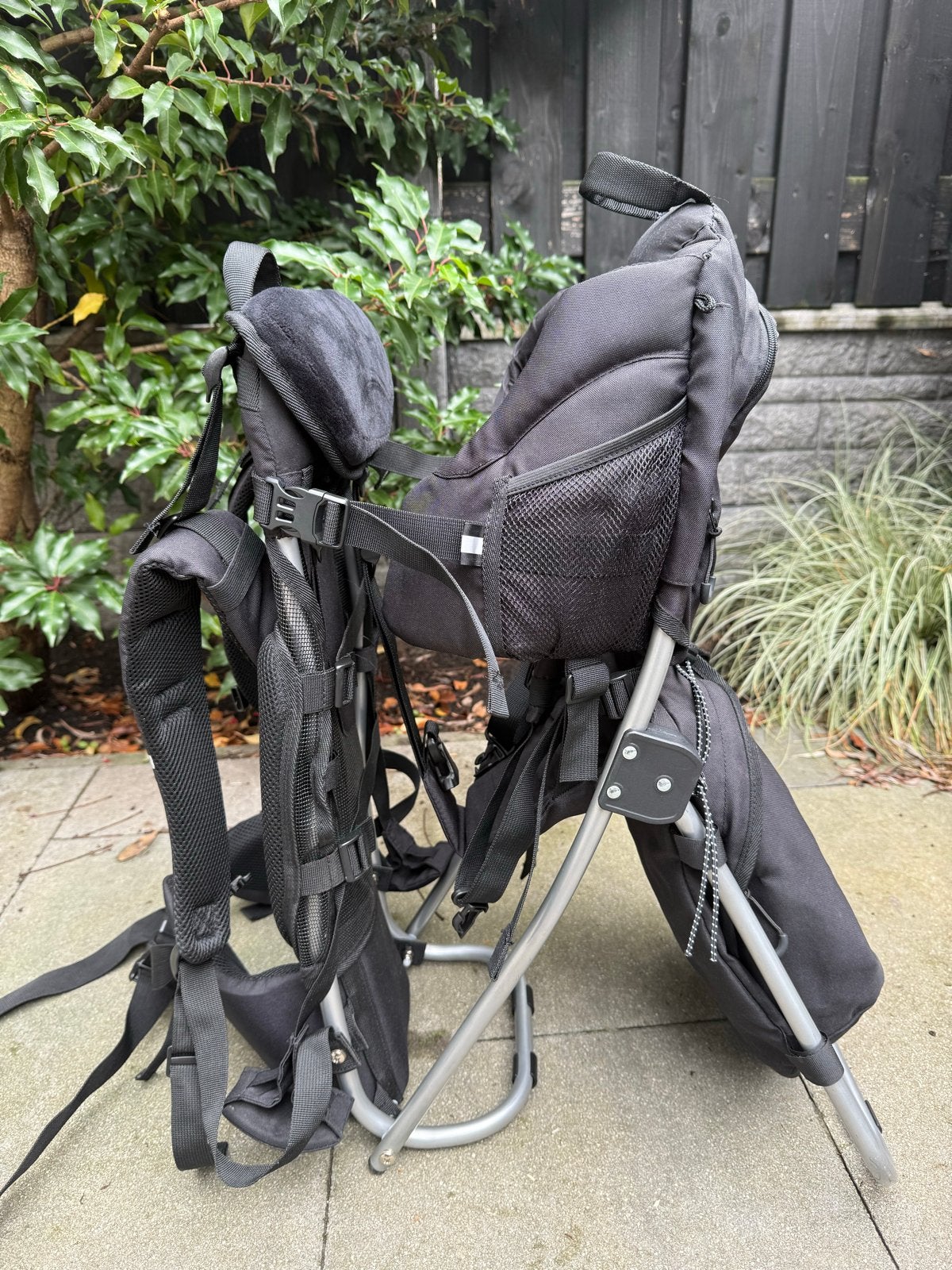 Lupilu Draagzak voor baby's en peuters - Zwart, Kinderen en Baby's, Gebruikt, Rug, Draagzak, Ophalen