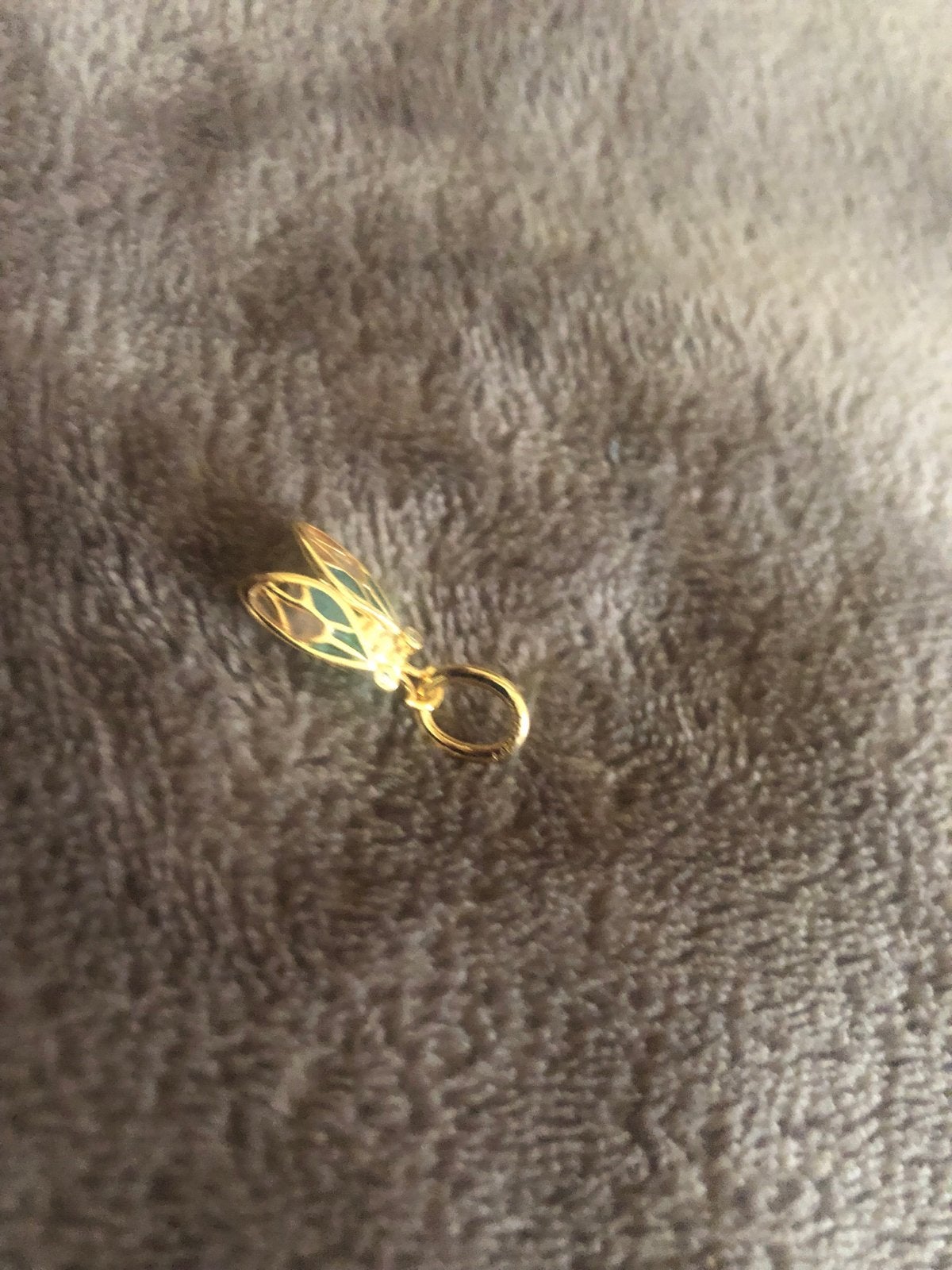 Gouden bedel mot voor bedelarmband, Overige merken, Overige materialen, Nieuw, Ophalen of Verzenden