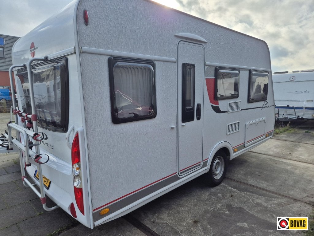 Bürstner Premio 435 TS, Caravans en Kamperen, Niet ingevuld, Bedrijf, Schokbreker, Bürstner