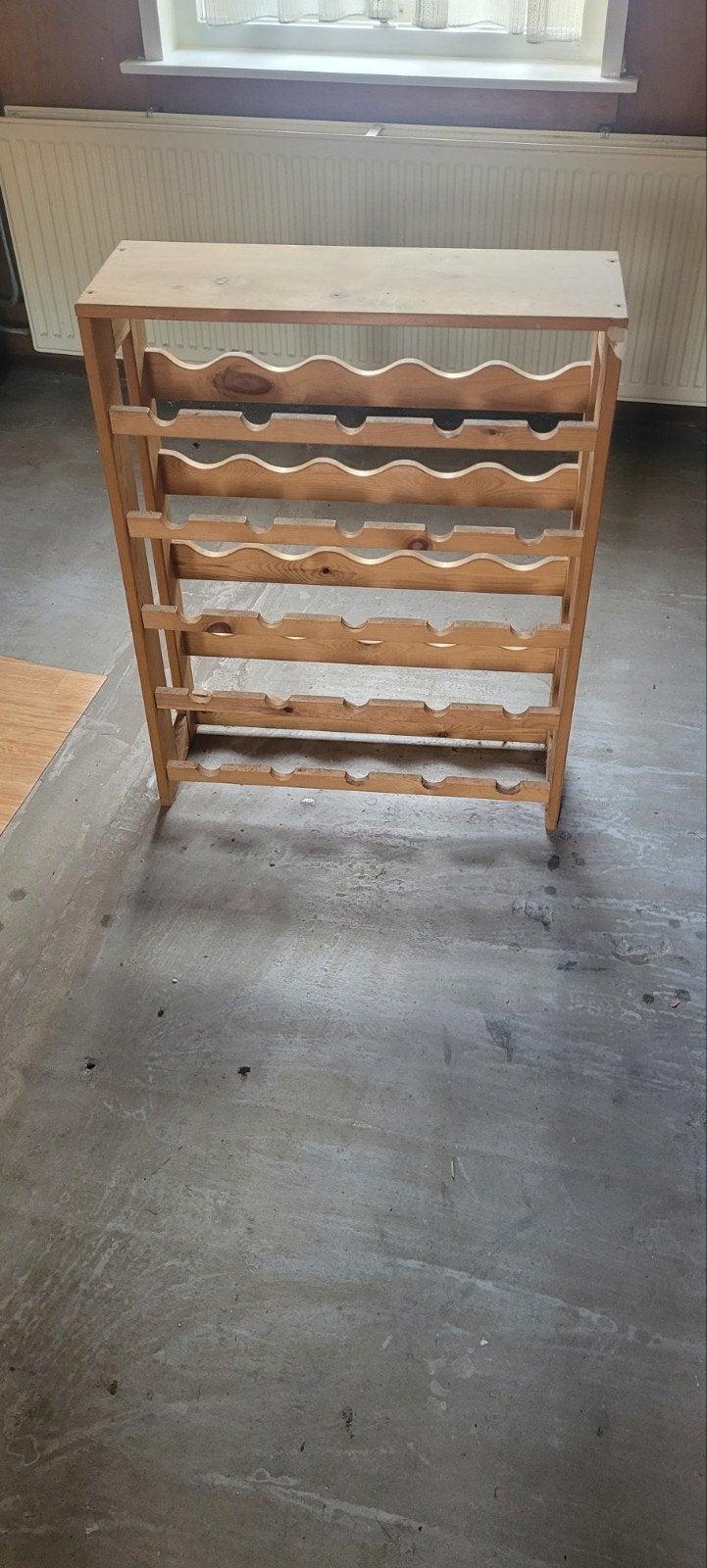wijnrek hout 60 bij 75 bij 20, Huis en Inrichting, Ophalen