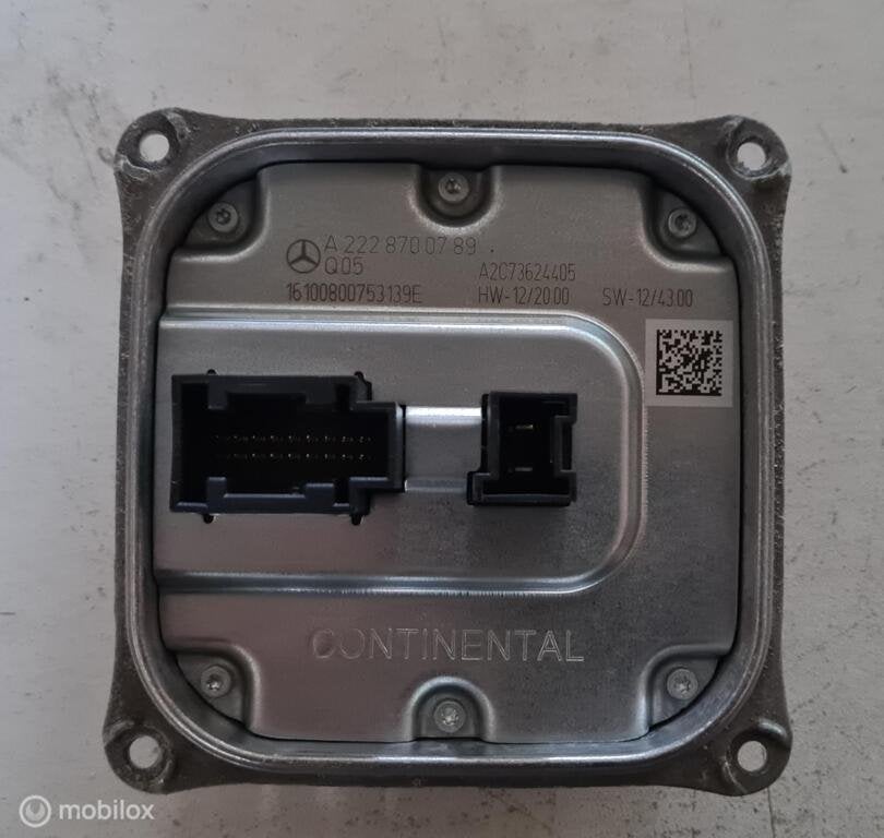 Mercedes koplamp module A2228700789, Gebruikt, Ophalen of Verzenden