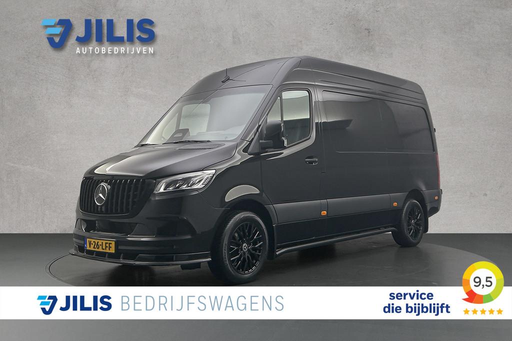 Mercedes-Benz Sprinter 319 CDI L2H2 RWD | BPM VRIJ | AMG Bla, Auto's, Automaat, Gebruikt, Euro 6, Multifunctioneel stuurwiel