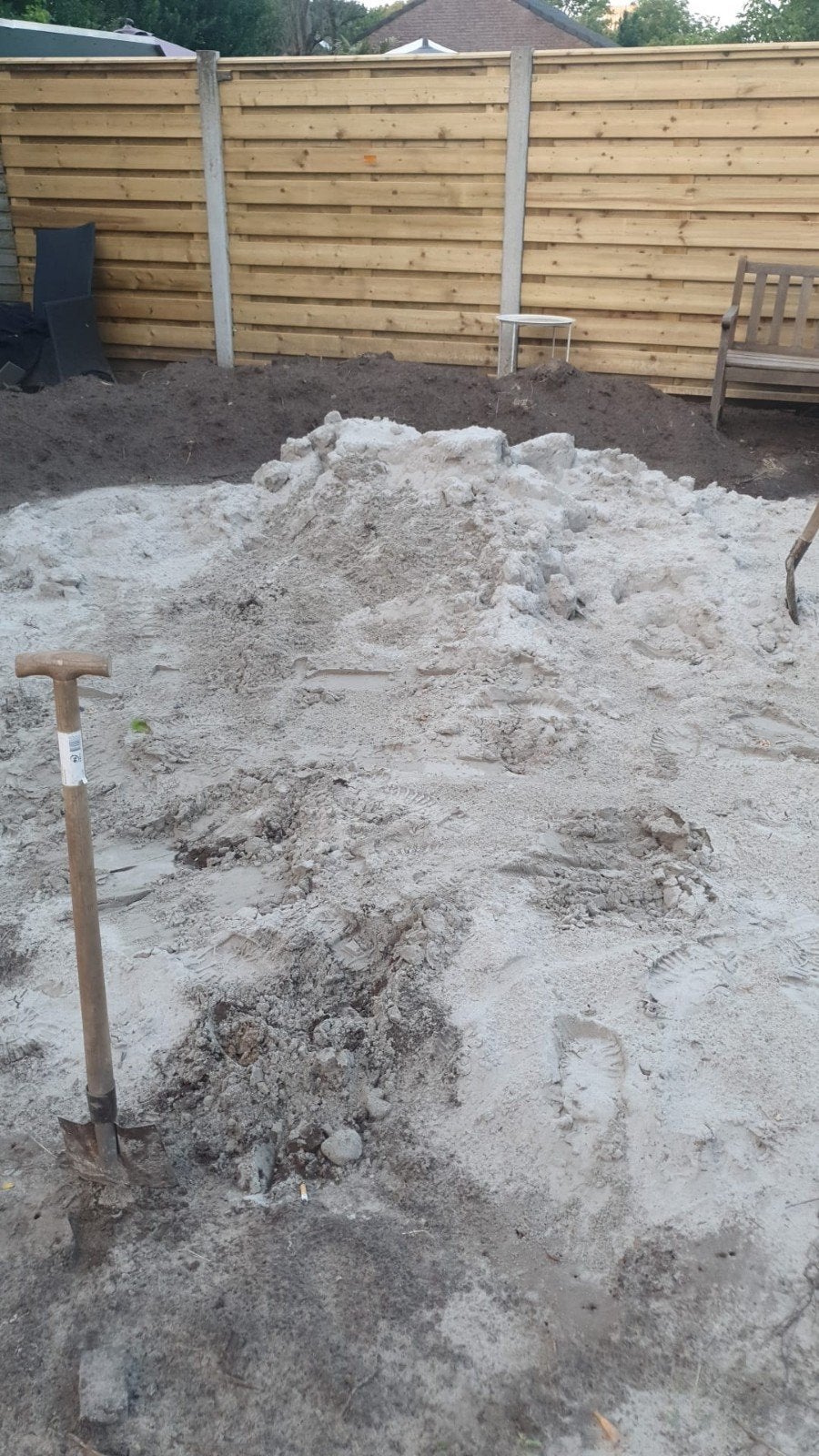 Ophoogzand / Straatzand - Grote hoeveelheid, Ophalen, Gebruikt, Straatzand
