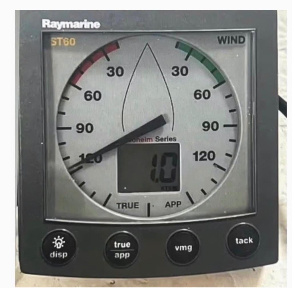 Raymarine ST60 wind instrument goede werkende staat., Watersport en Boten, Navigatiemiddelen en Scheepselektronica, Ophalen, Zo goed als nieuw