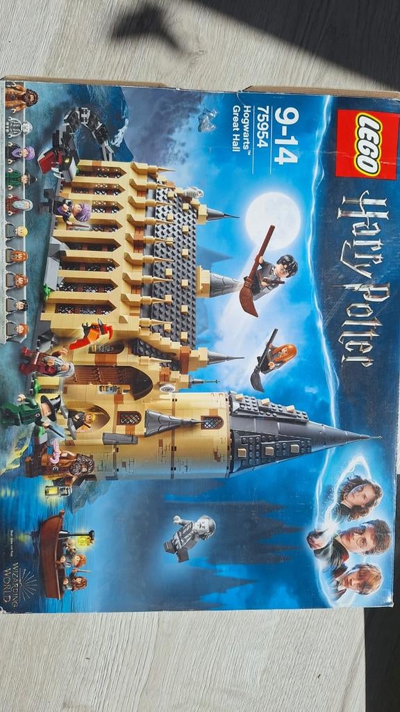 Lego Harry Potter Zweinstein Grote Zaal 75954, Kinderen en Baby's, Speelgoed | Duplo en Lego, Gebruikt, Lego, Harry Potter, Ophalen of Verzenden