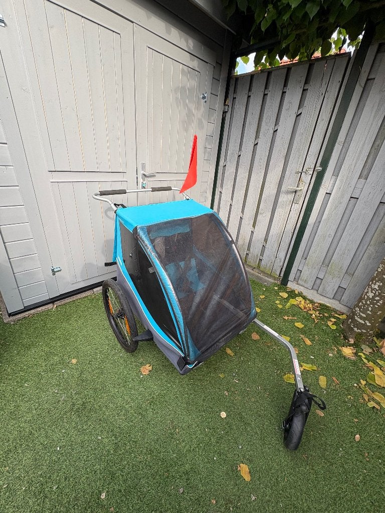 Thule fietskar Coaster XT blauw - 2 persoons, Ophalen, Zo goed als nieuw, 40 tot 60 kg, Thule