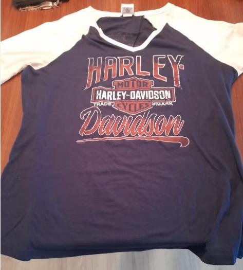Oud origineel Harley Davidson t-shirt Liege Belgium 2XL, Ophalen of Verzenden, Overige maten, Zwart
