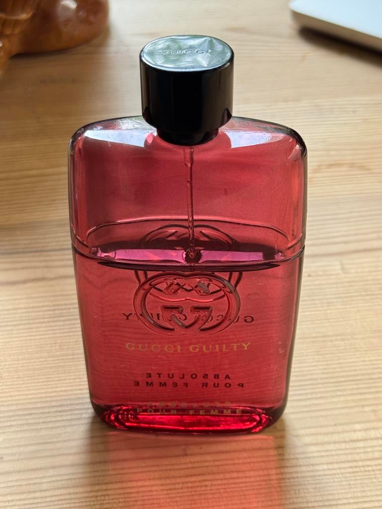 Gucci Guilty Absolute Pour Femme EDP 90ml (ca. 60ml over), Sieraden, Tassen en Uiterlijk, Uiterlijk | Parfum, Ophalen of Verzenden