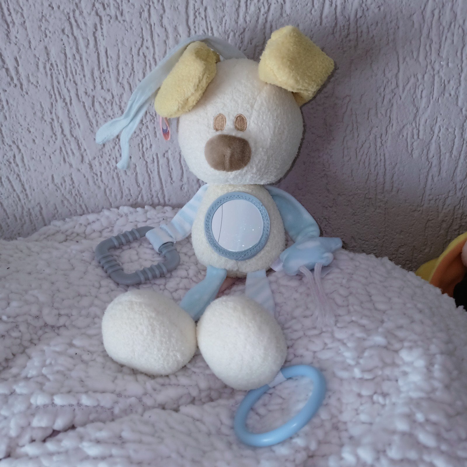 Woezel en pip activiteiten knuffel pip., Kinderen en Baby's, Speelgoed | Knuffels en Pluche, Gebruikt, Overige merken, Geel, Middelgroot (20 tot 80 cm)