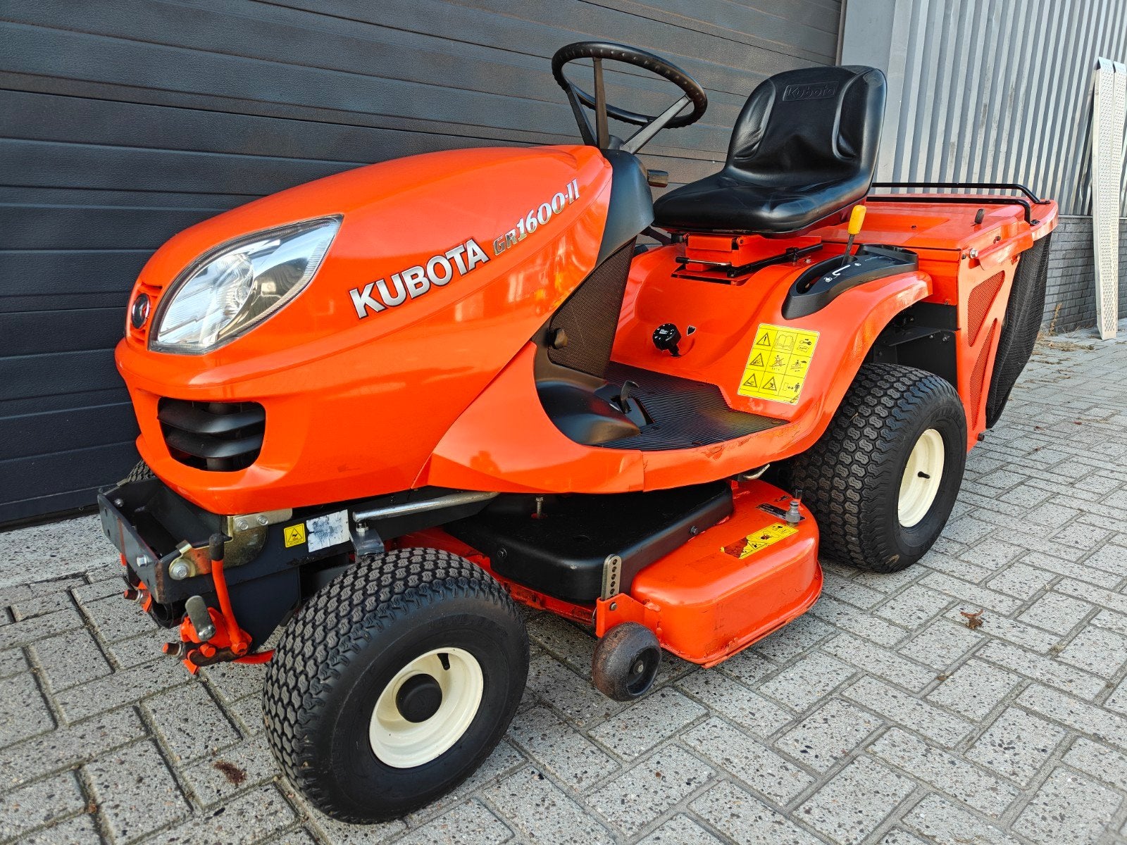 Kubota GR1600 II diesel zitmaaier met opvangbak, Ophalen, Gebruikt, Elektrische starter, Kubota