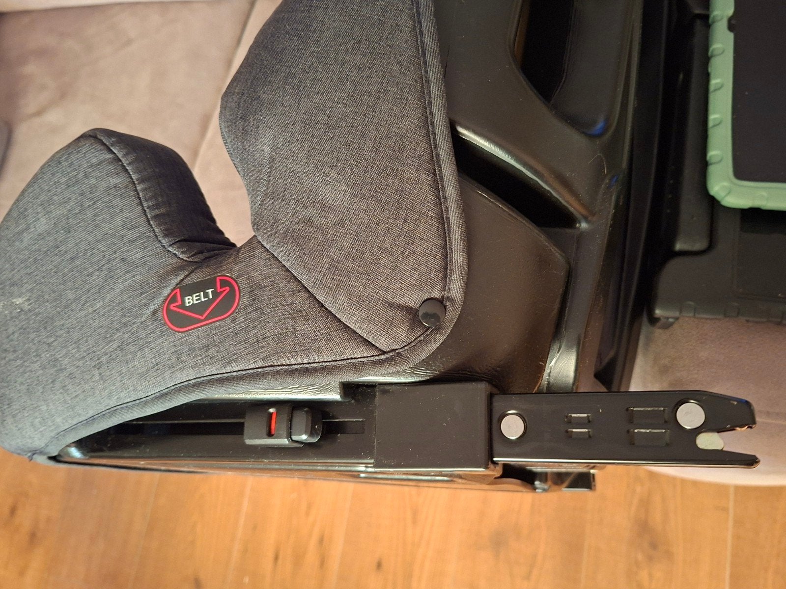 Kinderkraft autostoel met Isofix - Zwart, Overige merken, Autogordel of Isofix, Gebruikt, Verstelbare rugleuning