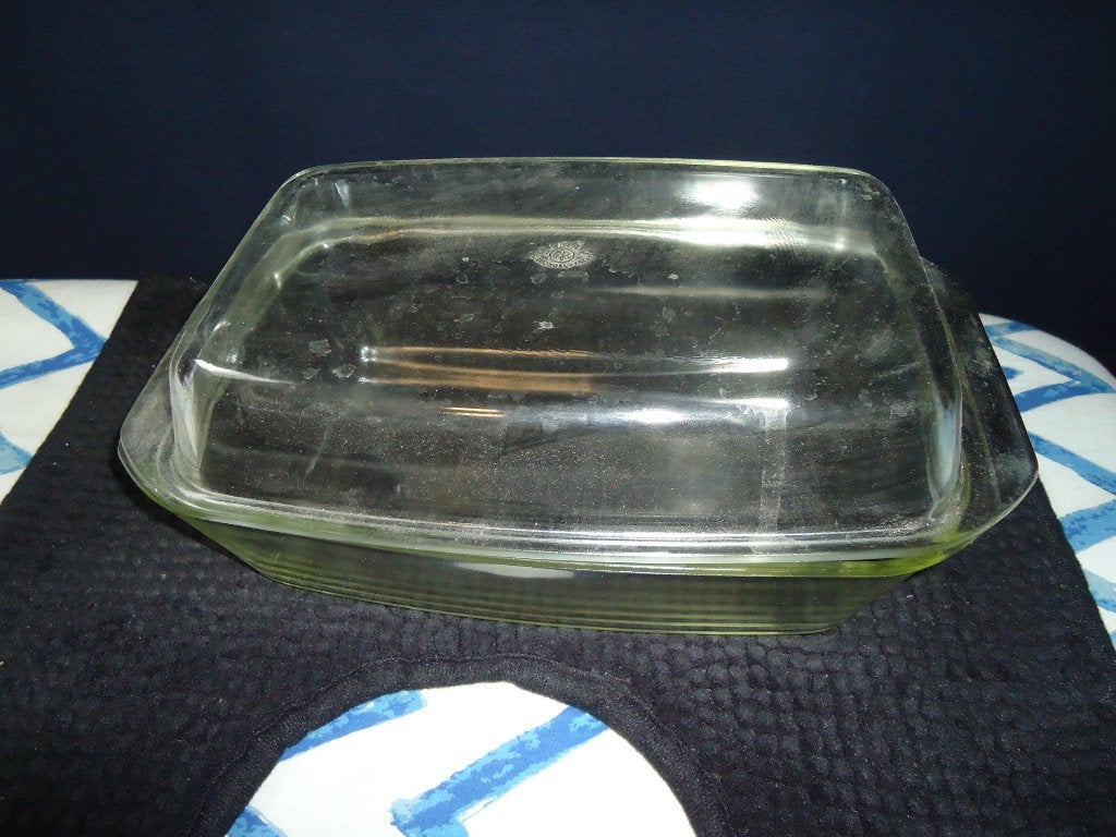 Glazen Schaal met deksel nieuw, Ophalen of Verzenden, Nieuw, Rechthoekig, Glas