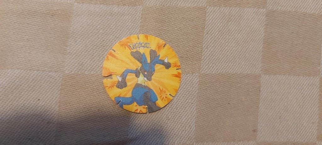 flippo pokemon chiki balls zeldzaam Lucario, Verzamelen, Flippo's, Ophalen of Verzenden, Losse flippo's